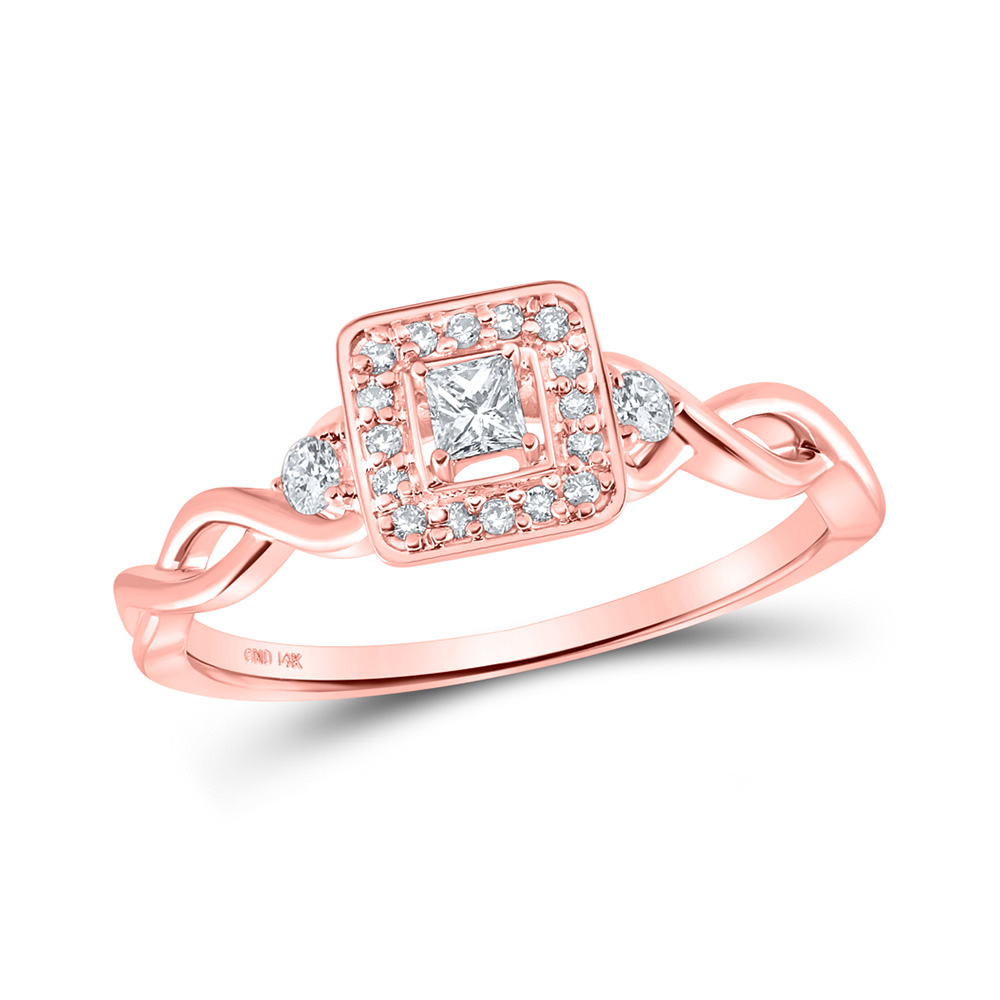 New J Collection Fine Jewellery Ring W / Diamond3 Cdibag 0.09 Ct72 Rddi  0.34 Ct12 Tpditapc 0.23 Ct18kr 3.28 Gm 18kt Rose Gold Pink Gold | World of  Watches